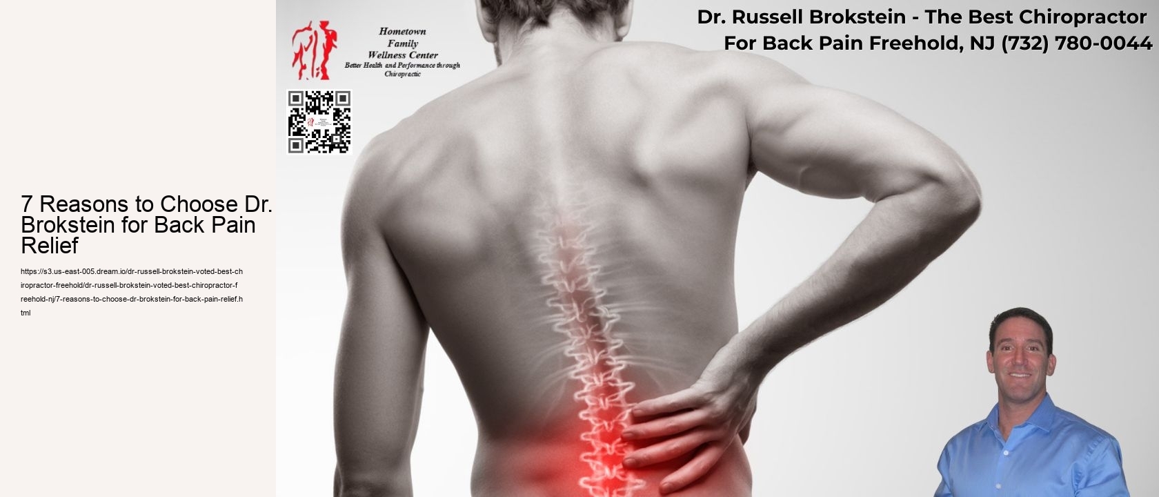 7 Reasons to Choose Dr. Brokstein for Back Pain Relief